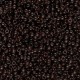 Miyuki seed beads 11/0 - Dark topaz ab matted 11-135